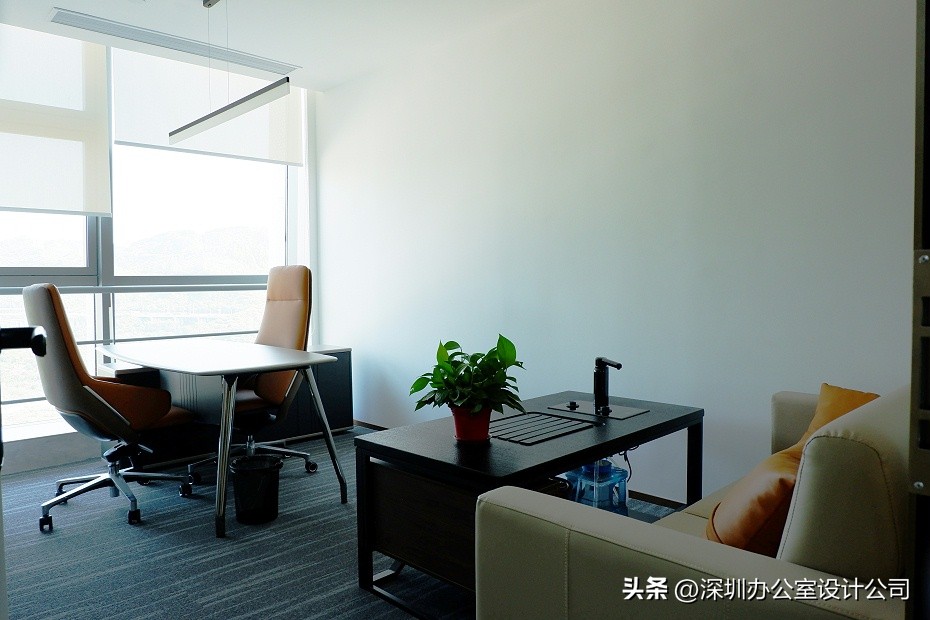 深圳大气装修办公室风格,南山区简约办公室装修设计