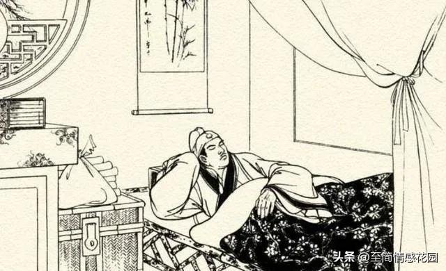 民间故事：深夜董生醉酒回家，摸黑上床，欲摸被窝却摸到一个女子