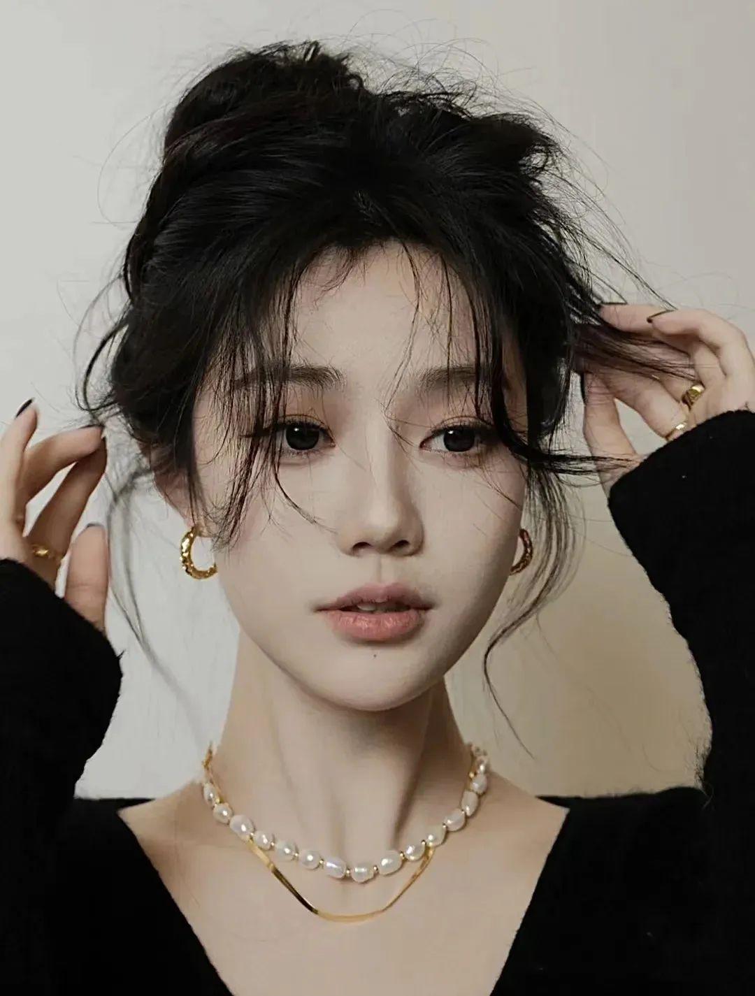 秋冬齐刘海造型,秋冬减龄刘海