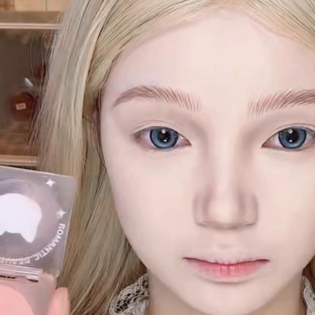 美妆新手如何5分钟搞定上学妆,拖了好久的试妆