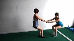 双人体能竞赛游戏,体能训练集体小游戏