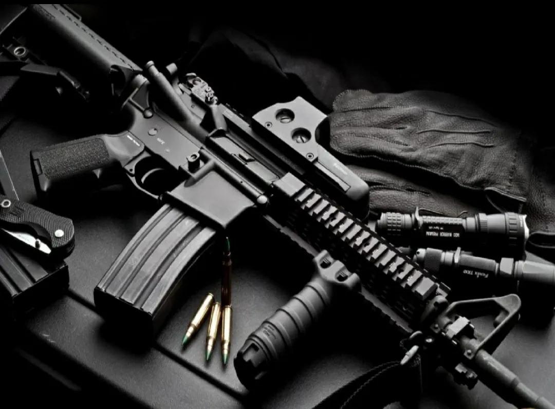 中国军用枪械m4a1,hkg36c突击步枪和m4a1