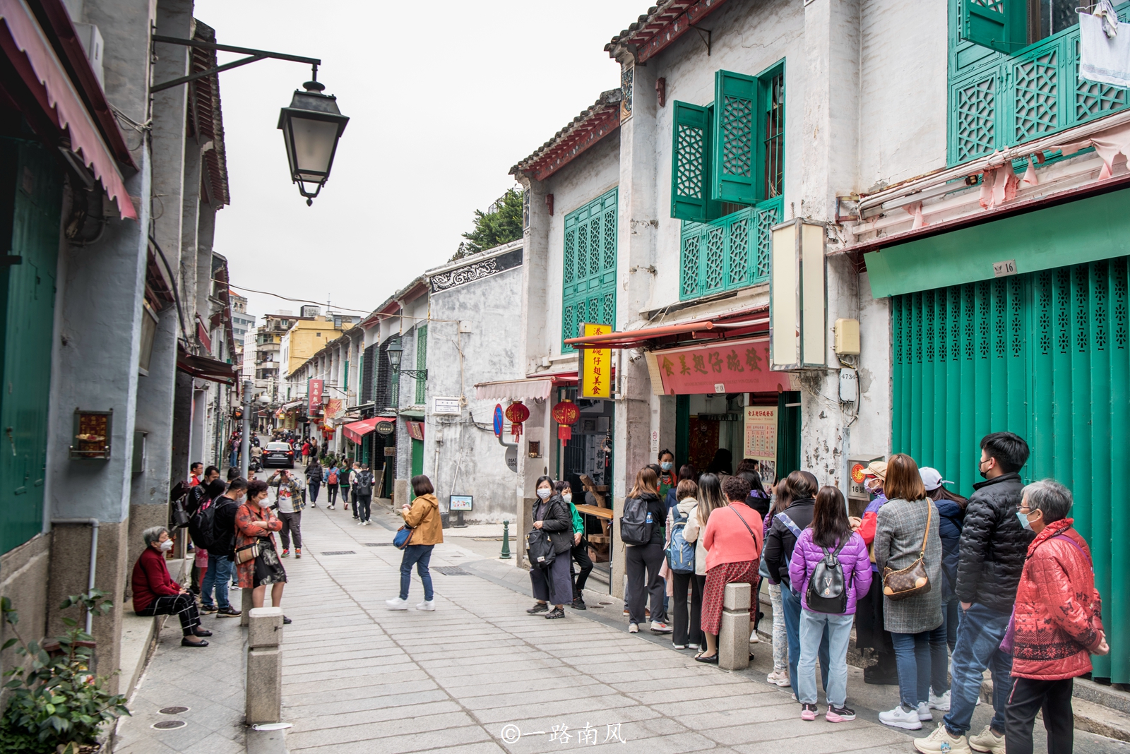 澳门老街打卡,澳门经典老街