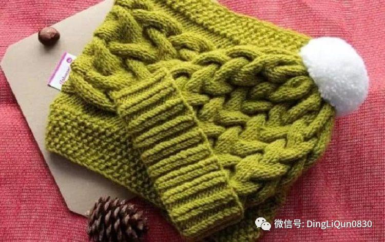 满天星帽子针织方法图解,针织帽子教程大全图解