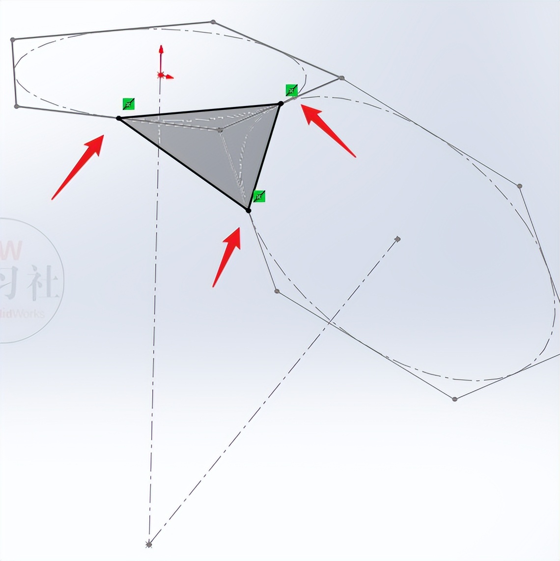 怎么用solidwork画五角星,怎么用solidworks画椭圆