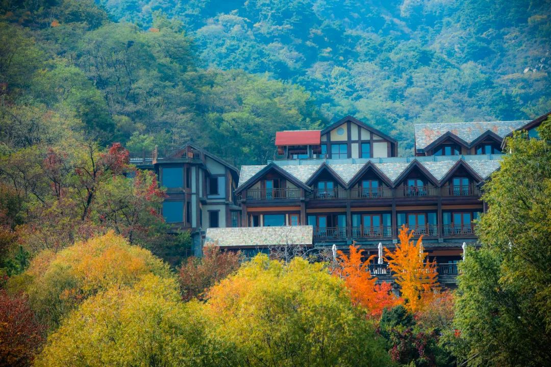 济南九如山秋色美如画,济南九如山秋天景色