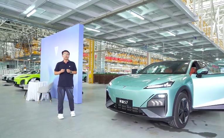 深蓝s7首发亮相,深蓝s7量产车实测