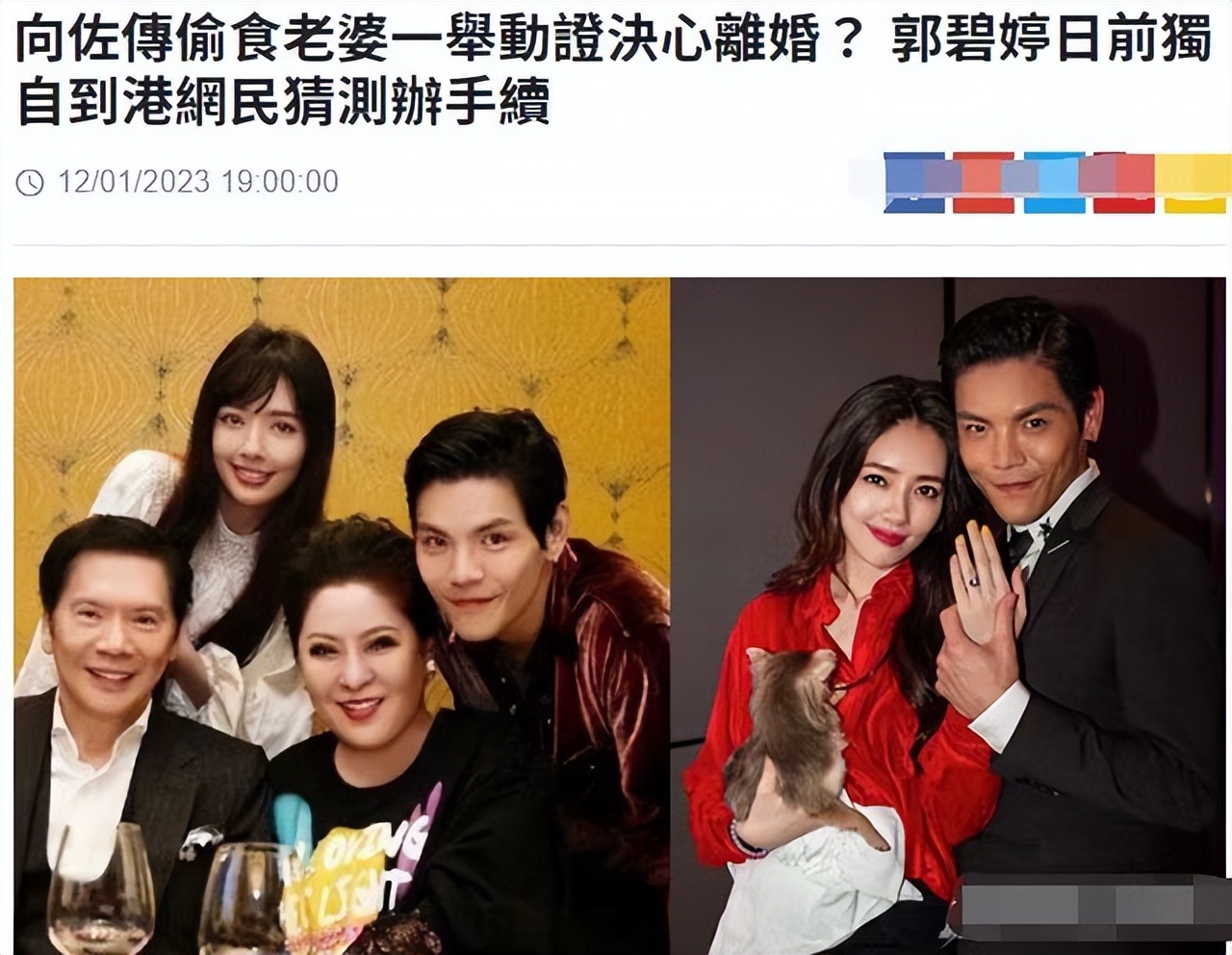 郭碧婷的豪门故事,郭碧婷这样的婚姻真的幸福吗