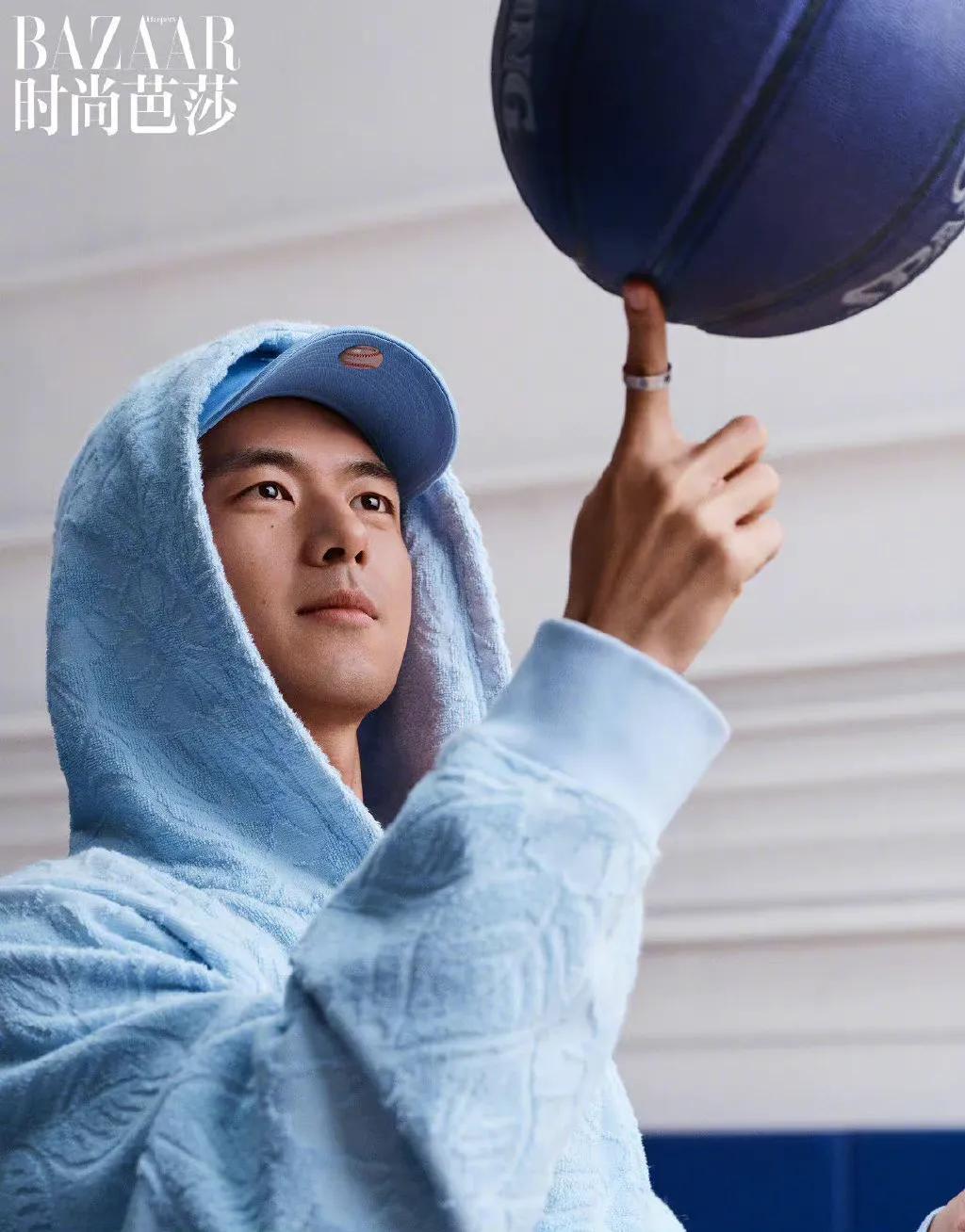 时尚芭莎肖战银发造型高清,肖战登时尚芭莎封面人物