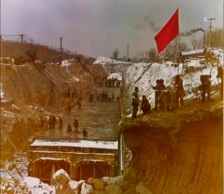 铁道兵修建北京地铁图片大全,铁道兵基建工程