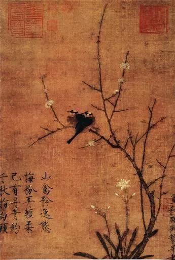 花鸟山水古画图片大全,中国名画山水画花鸟画