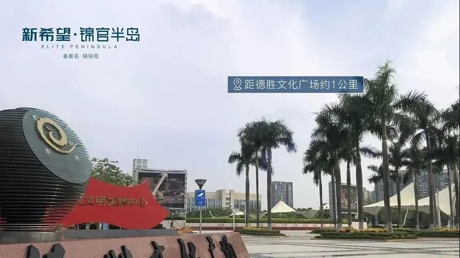 顺德大良新希望锦官半岛一线江景房内部价地段优越近地铁交通便利