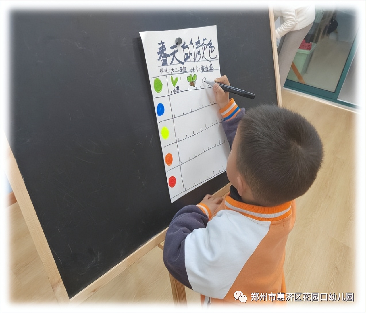 时光恰好遇见春天—郑州市惠济区花园口幼儿园大二班春天课程故事