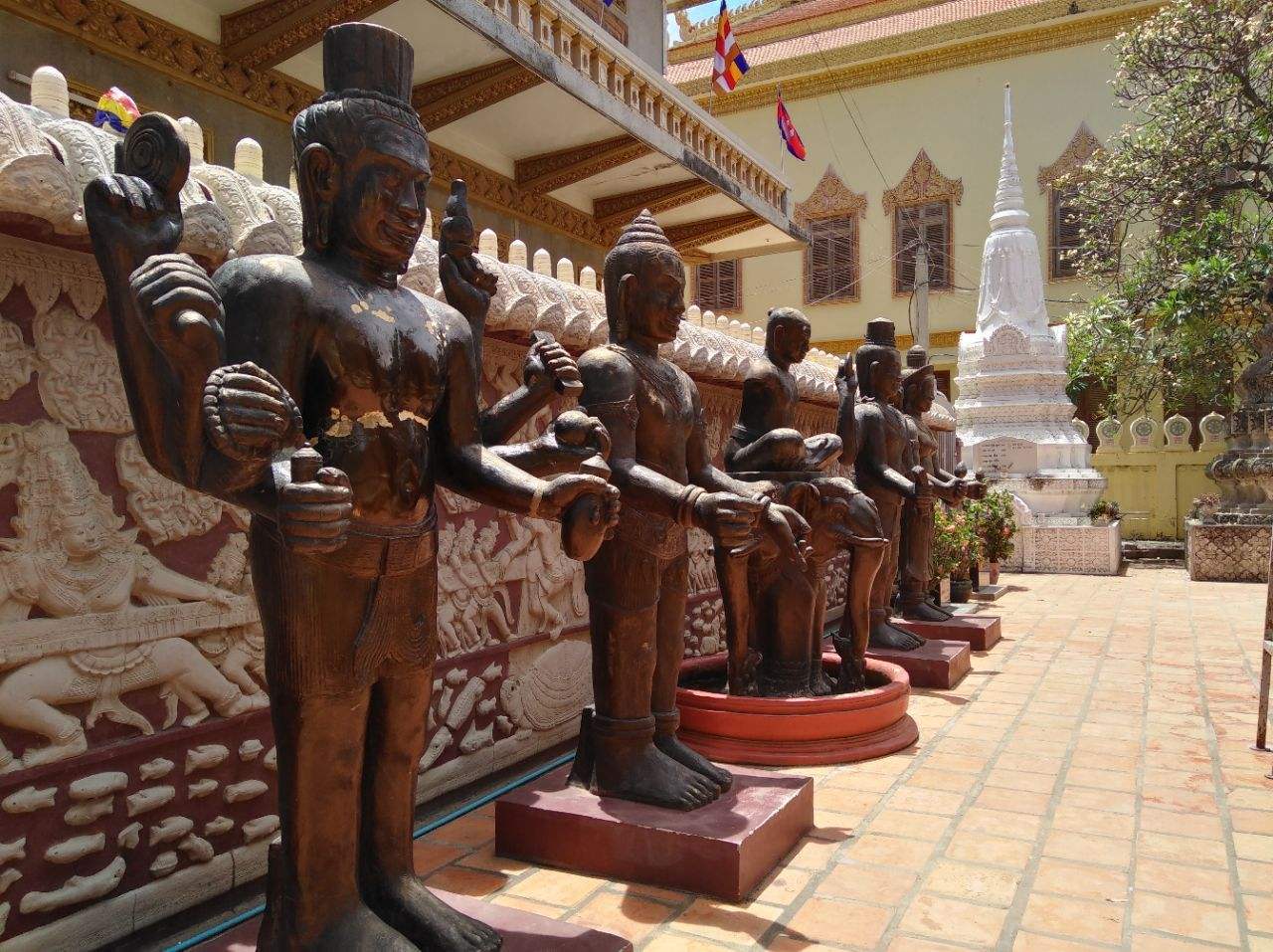 柬埔寨金边旅游景点金边皇宫,2018年柬埔寨金边真实的生活