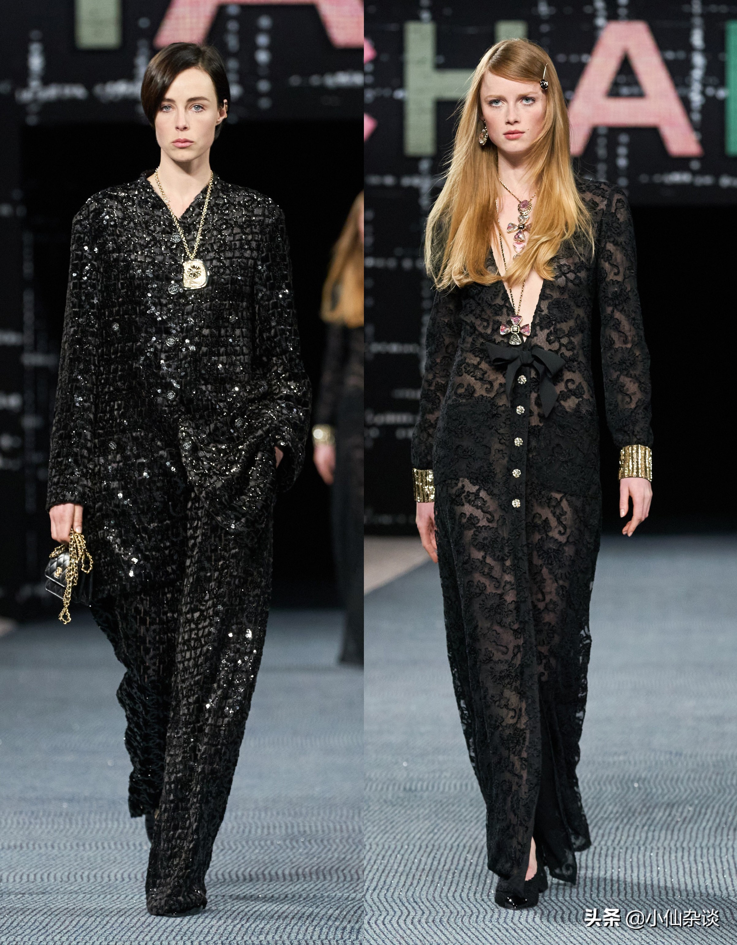 chanel香奈儿2022春夏高定系列,香奈儿2020秋冬高级成衣图片