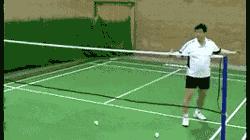 羽毛球削球和搓球,羽毛球网前球小技巧