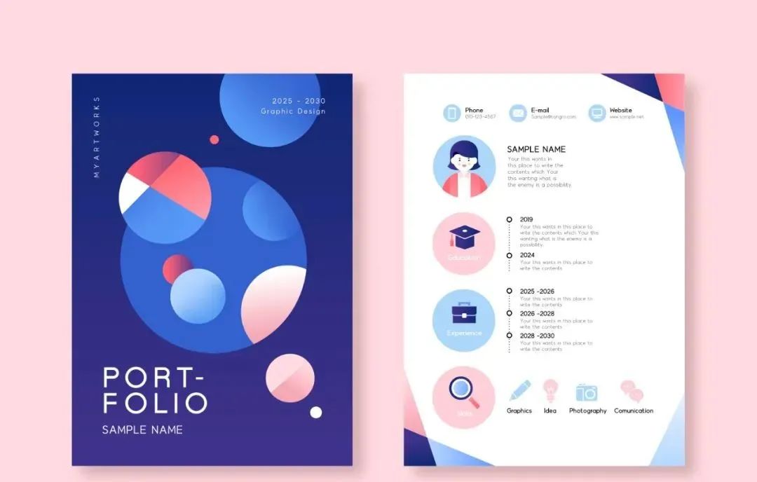 怎么制作面试简历模板,面试简历设计模板