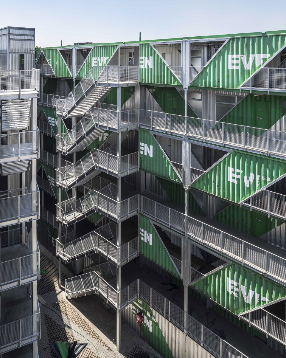 南非开普敦住宅设计,集装箱公寓建造