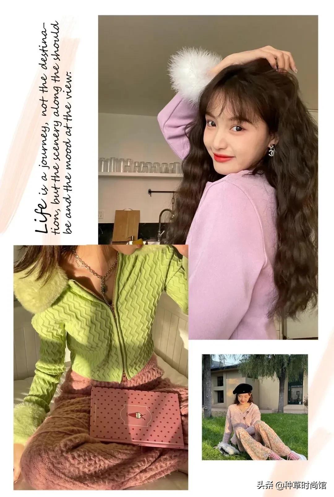4种不同风格的春季穿搭示范,4种风格20套冬日穿搭照着穿就对了