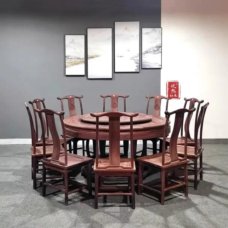 明式花枝餐台,1.2米的餐台图片