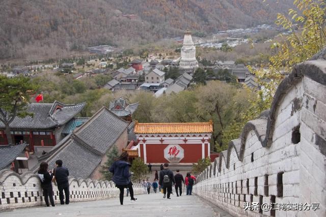 五台山海拔多少合适,五台山海拔624米至3061米