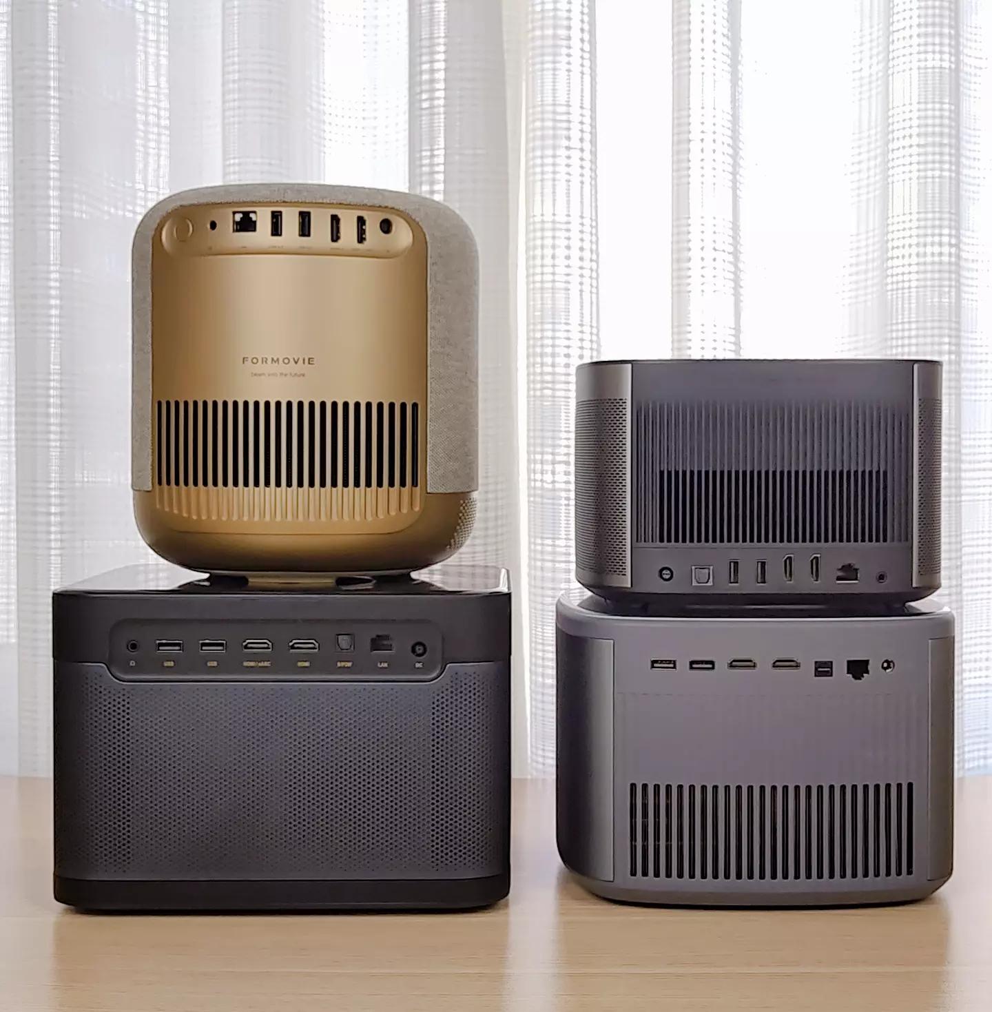 国产投影仪极米当贝坚果,峰米坚果投影仪对比