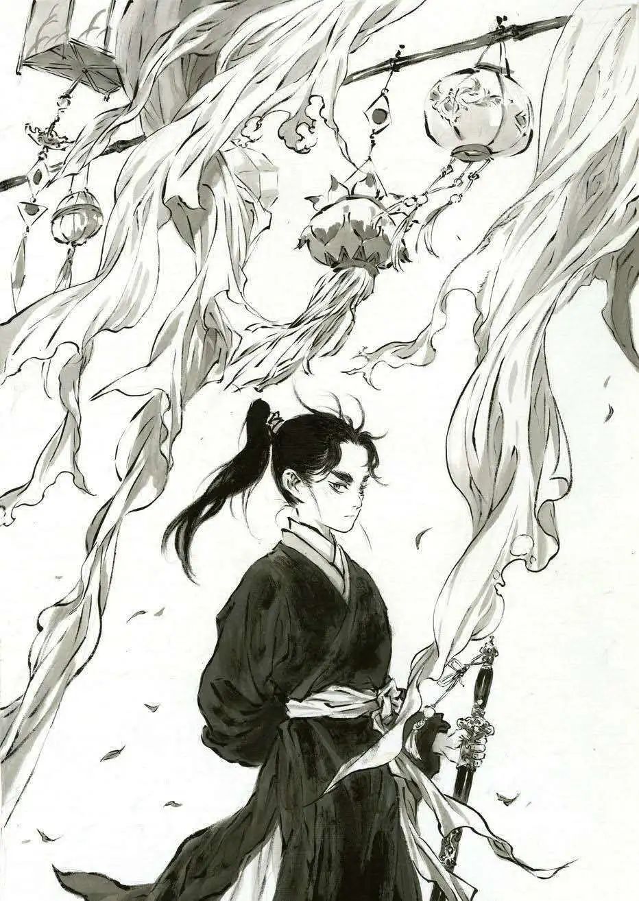 周星驰创意插画,周星驰经典作品插画