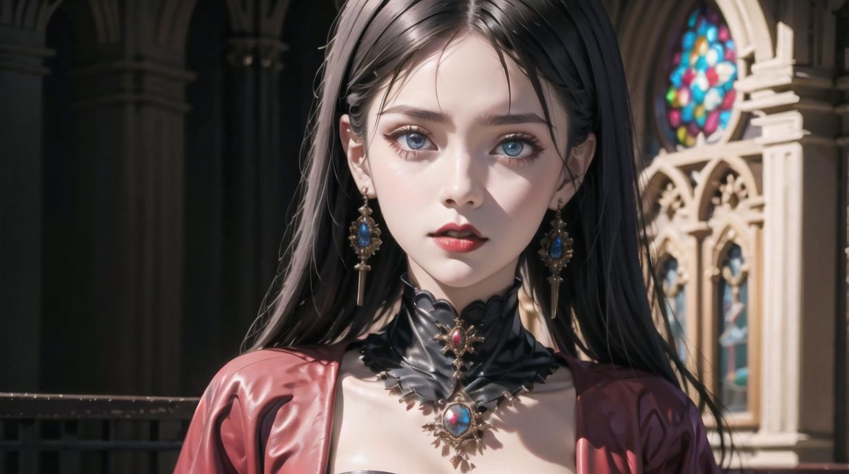 二次元ai女神图片,ai二次元少女美图