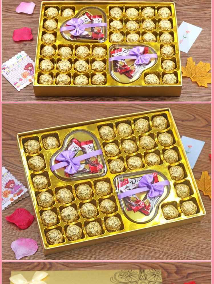 德芙巧克力礼盒装送女友生日礼物,圣诞节德芙巧克力47.5
