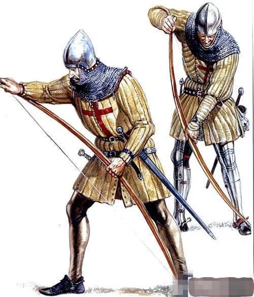 中国弓箭和西方弓箭哪个更强,中国弓和英国弓的对比