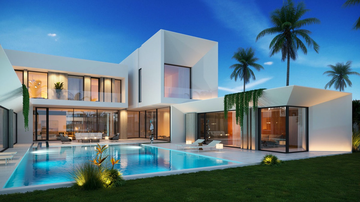 现在农村小别墅装修流行什么风格,农村现代风别墅好建不