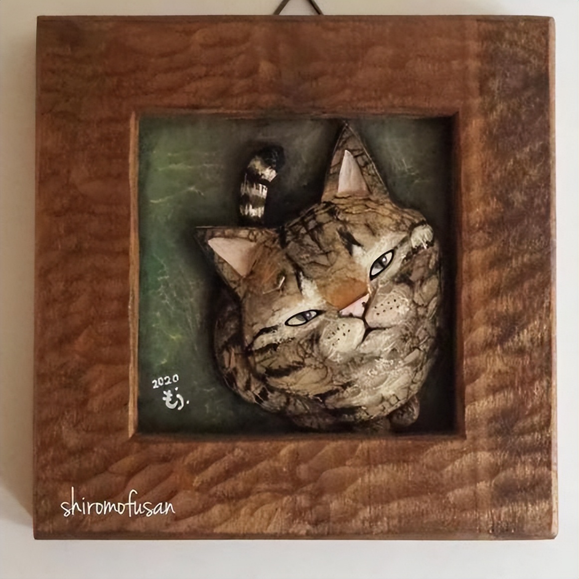 日本艺术家木雕猫,日本木雕艺术家猫