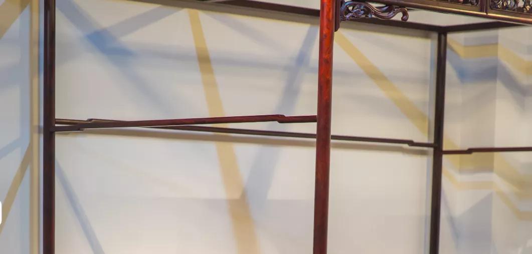 研习宝藏|紫檀四柱架子床共赏