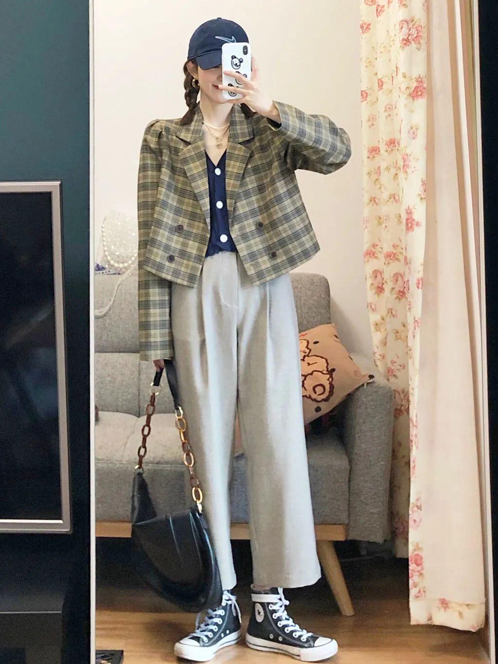 修身小西装怎么搭配好看秋冬休闲,合身小西装的穿搭技巧