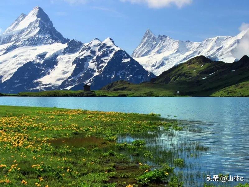 瑞士超清壁纸1080p,瑞士阿尔卑斯山雪山风景壁纸