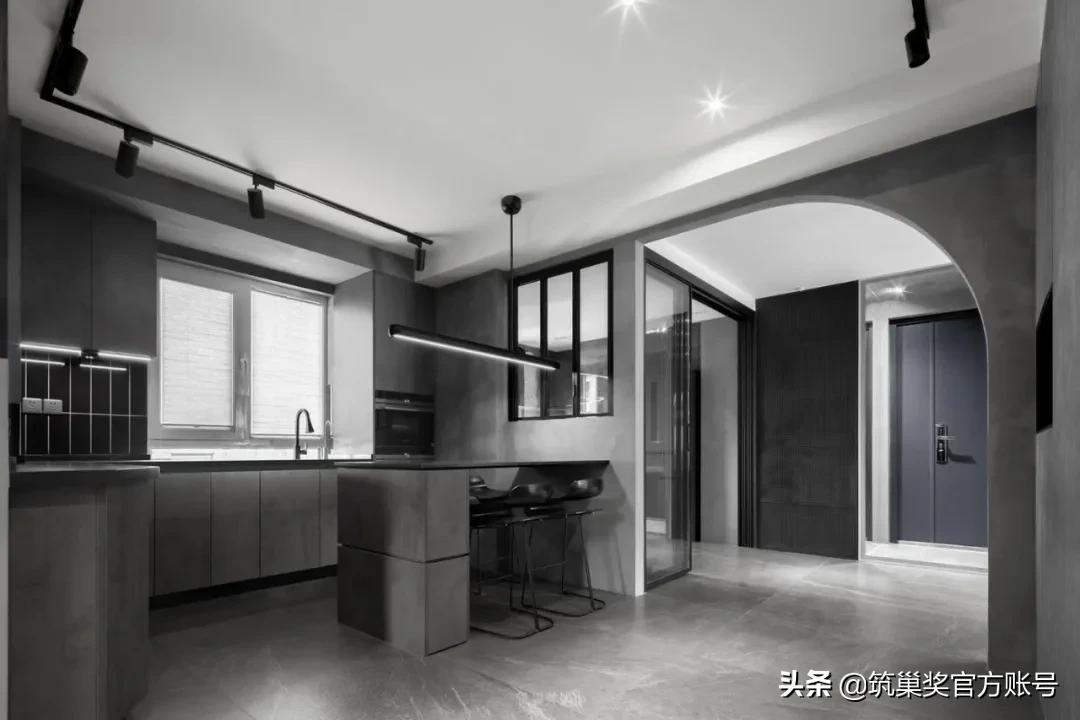 纯黑色装修设计师,纯黑色家装设计