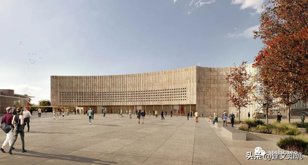 kadawittfeldarchitektur赢得萨尔布吕肯会议中心（MKK）设计竞赛