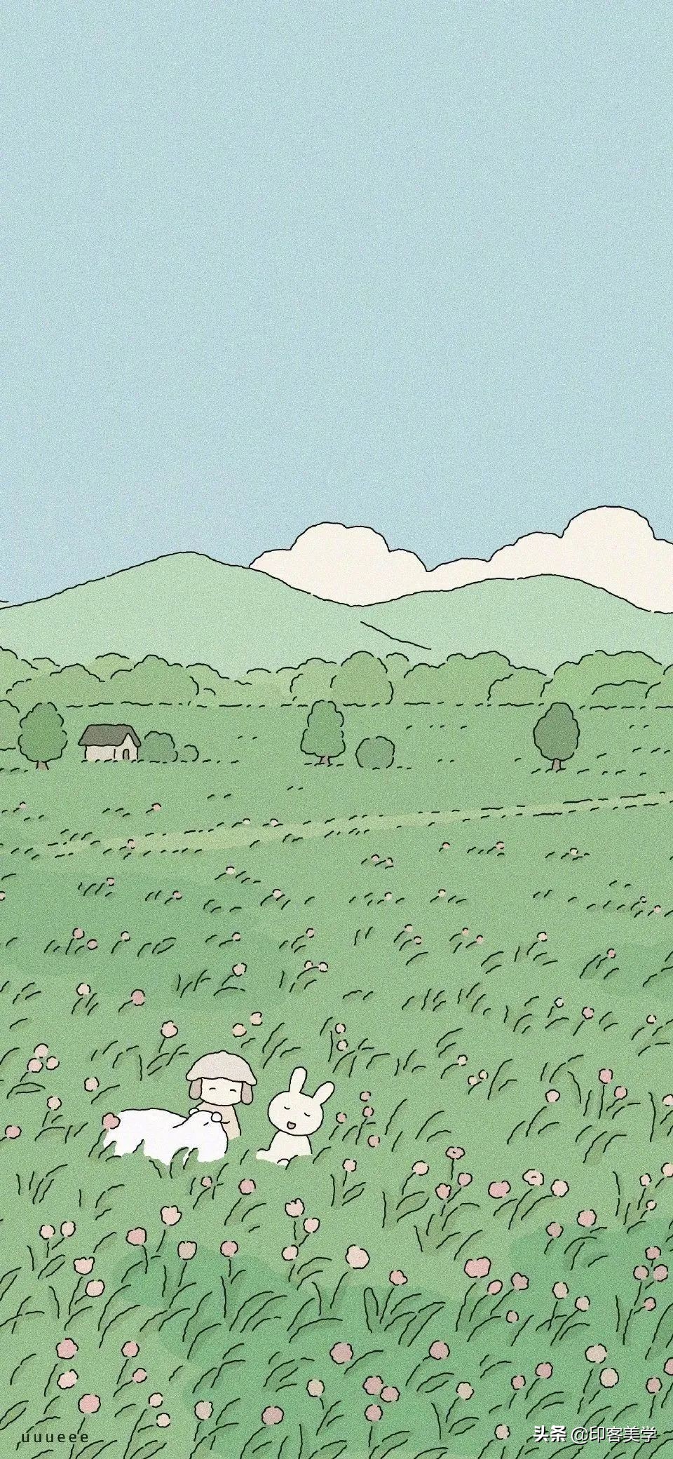 小众插画头像,分享给大家一组我的原创插画头像