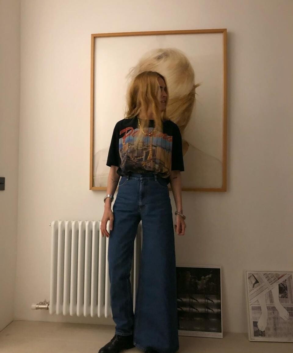 潮流穿搭夏日牛仔裤的清凉穿搭,短袖牛仔裤潮酷穿搭