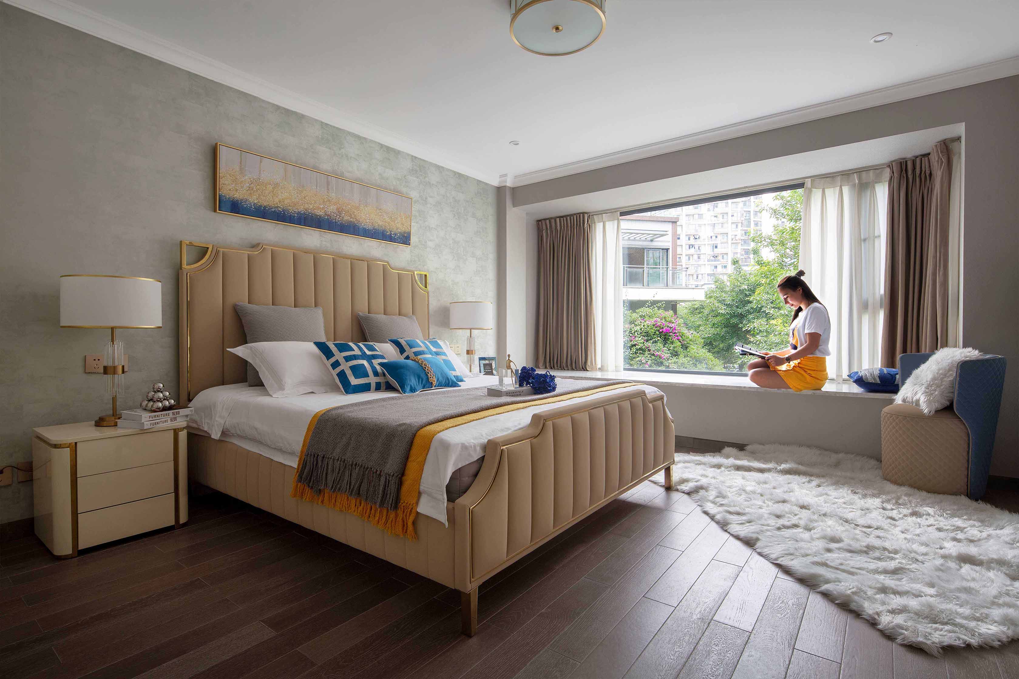 2019卧室飘窗设计获奖图片,卧室飘窗最新款最时尚设计