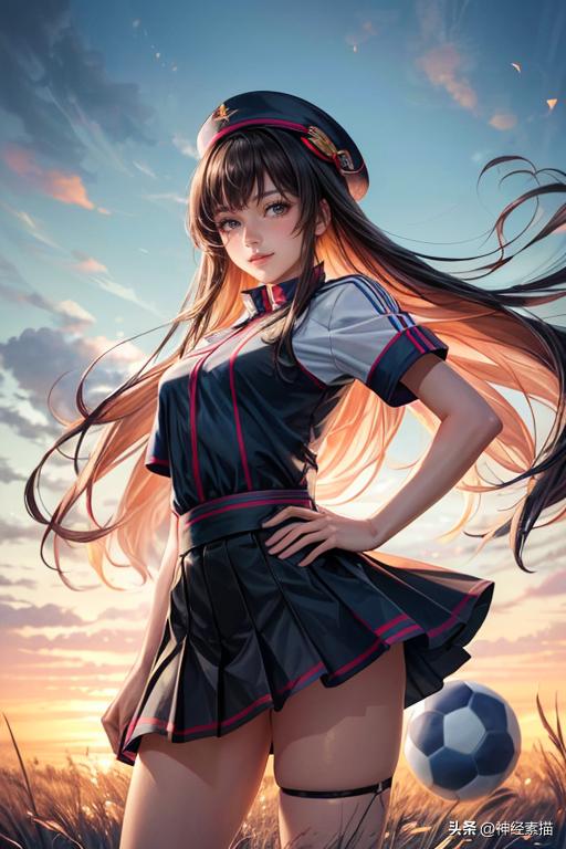 足球少女电竞少女,足球少女绝不认输