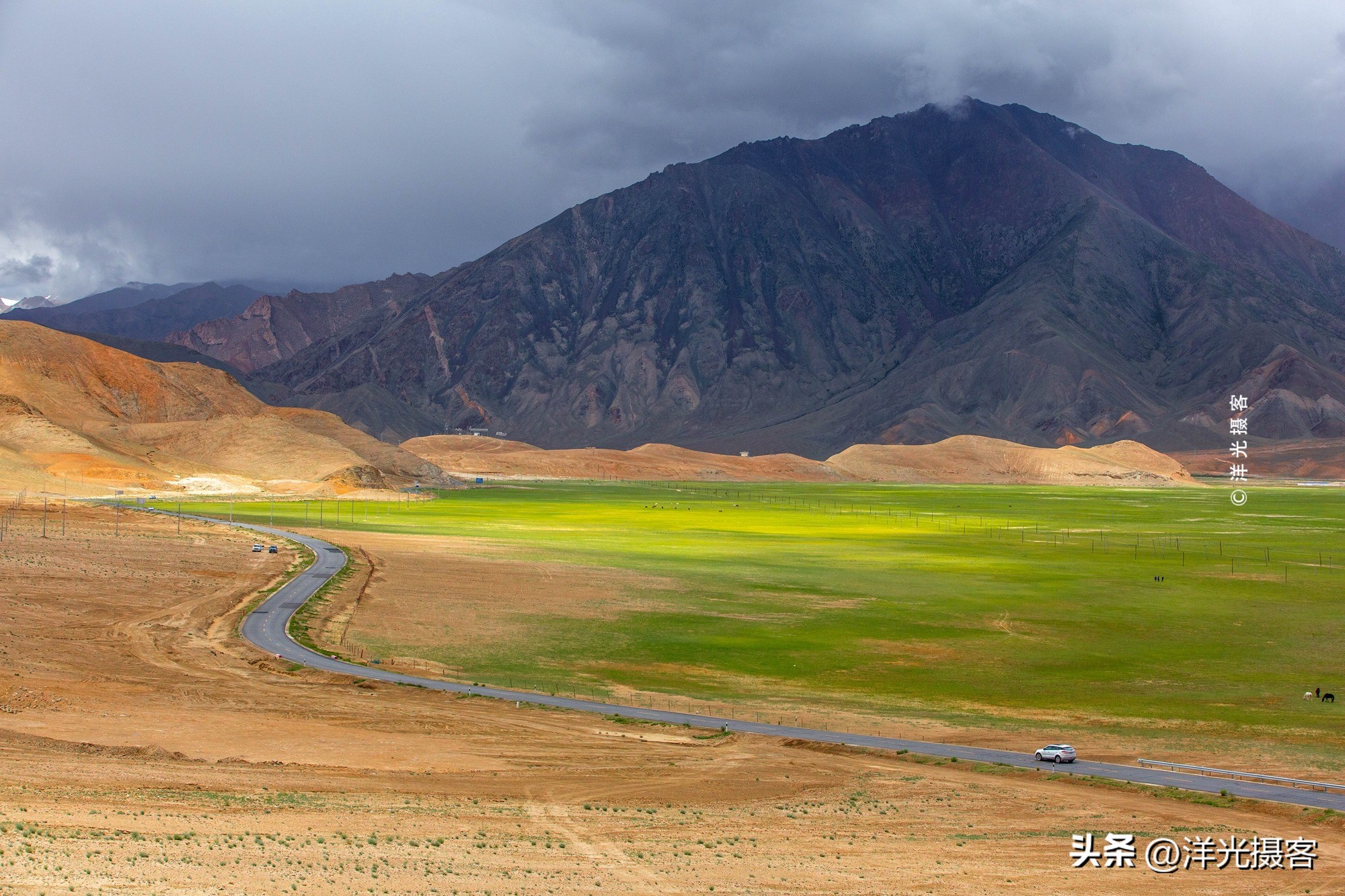 阿里神山圣湖景区,西藏阿里神山圣湖的风景