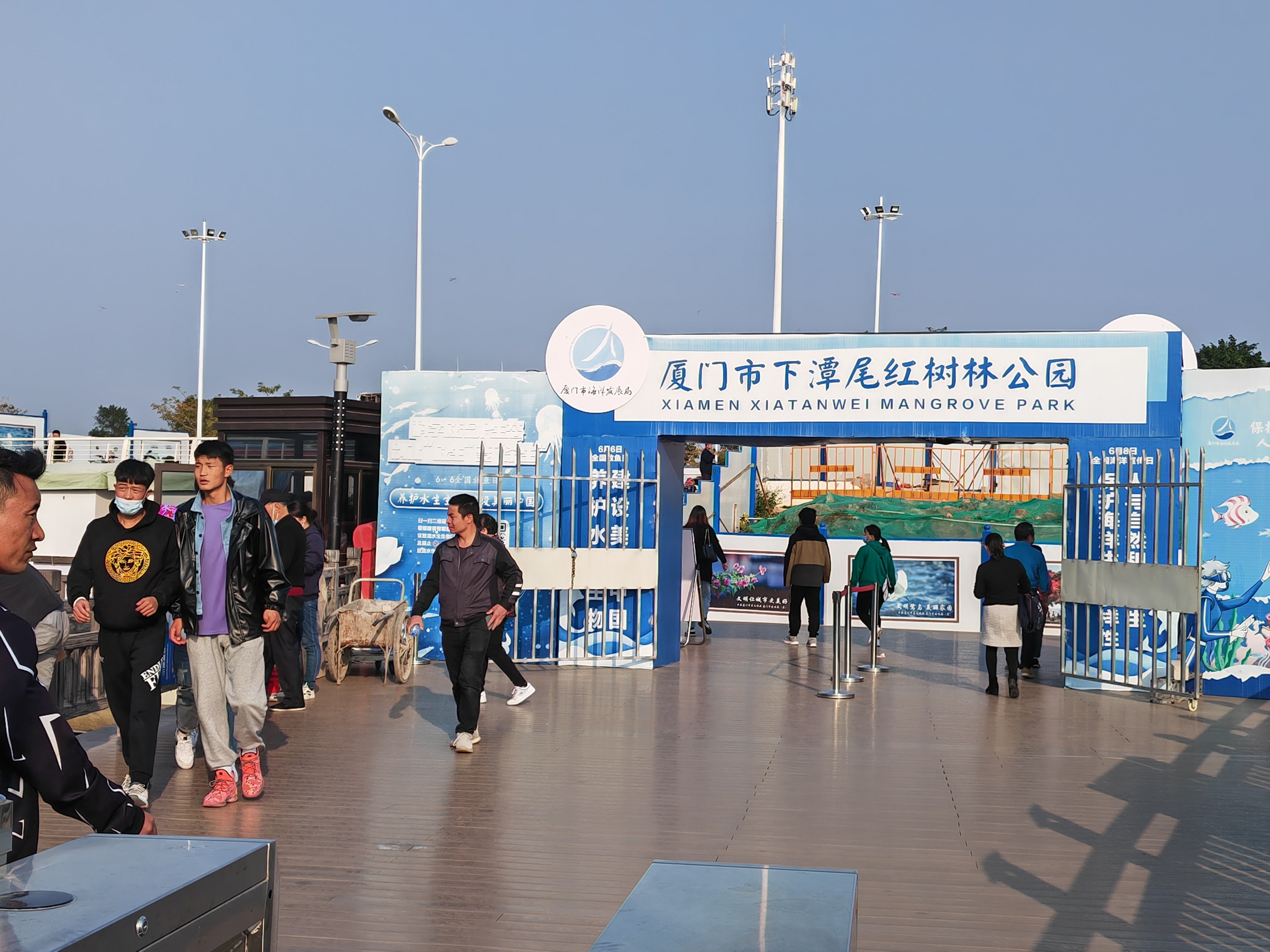 厦门下潭尾湿地公园网红打卡地,厦门下潭尾红树林公园里有些什么