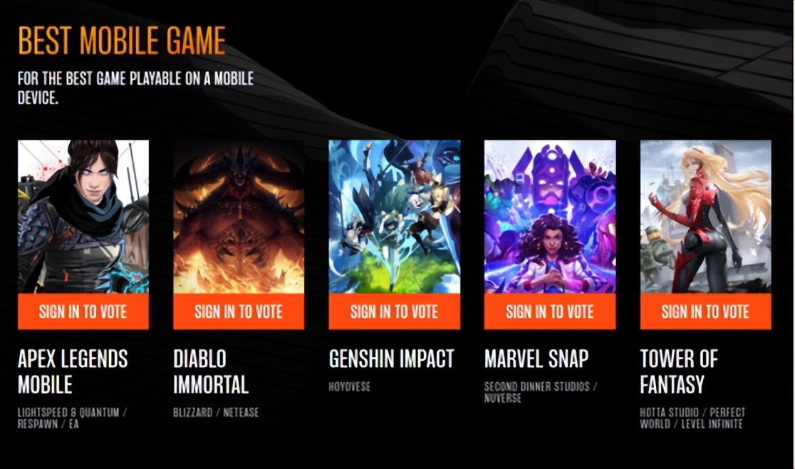 tga年度最佳游戏原神什么时候拿奖,游戏观察2020