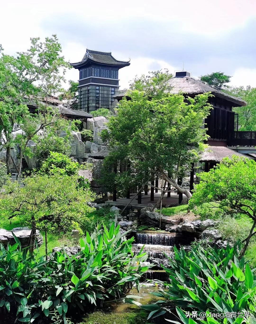 广州最新景点仿古建筑图片,广州新地标古代建筑