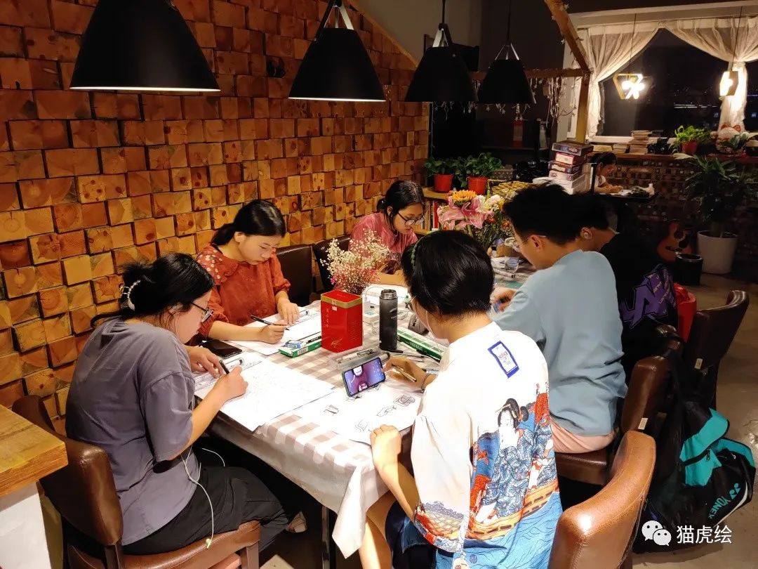 2022猫虎绘暑假手绘班招生简章「线上+线下」