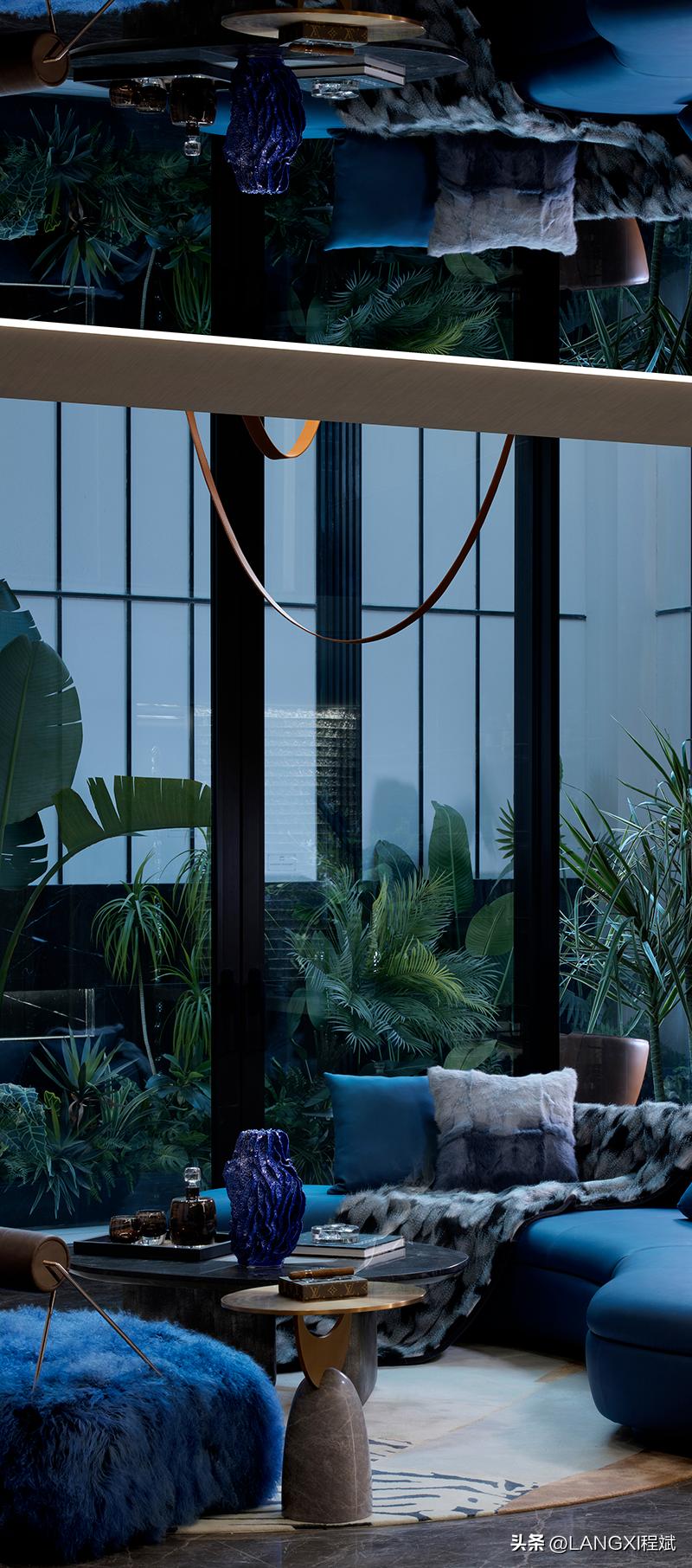 350平轻奢样板房,350平大平层样板间