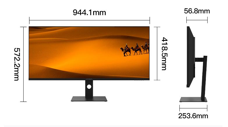 40寸带鱼屏比34寸大,40寸带鱼屏对显卡有要求吗