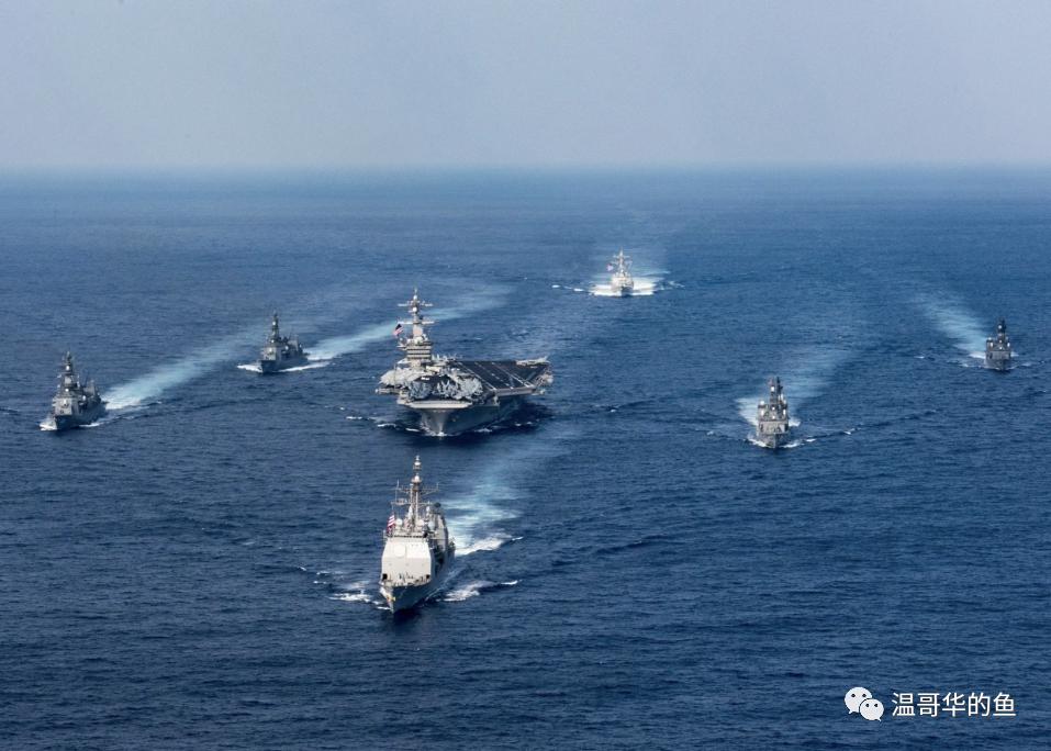 美国航母打击群的航渡与补给