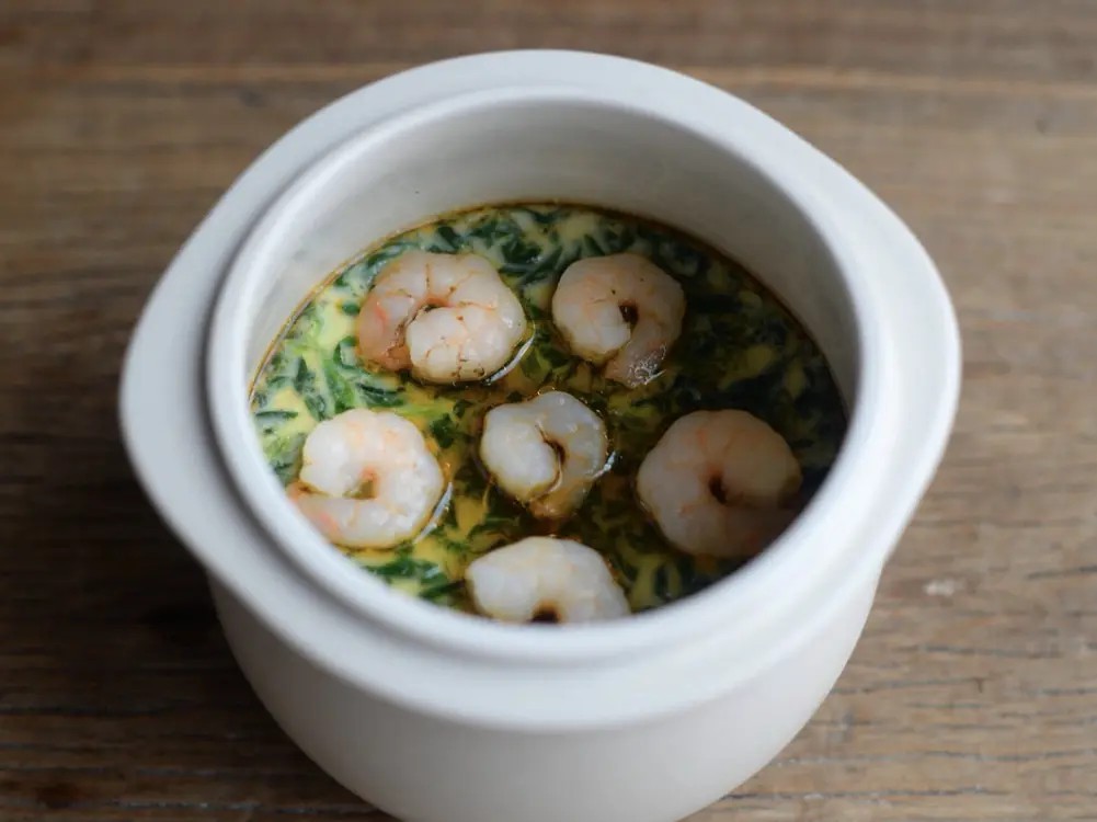 鲜美爽口的虾仁蒸蛋真的超香,营养又美味的虾仁豆腐蒸蛋